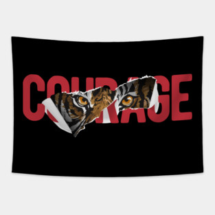 Courage Tapestry