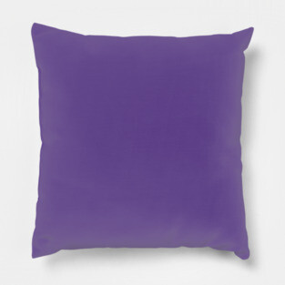 Grape Purple Plain Solid Color Pillow