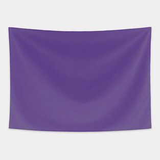 Grape Purple Plain Solid Color Tapestry