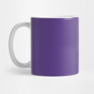 Grape Purple Plain Solid Color Mug