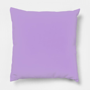 Light Purple Plain Solid Color Pillow
