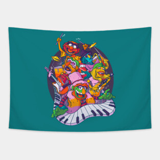 Electric Mayhem Tapestry