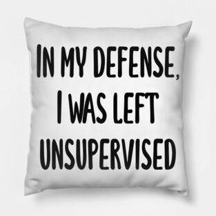 In my defense Pillow