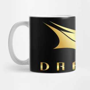 dragon spacex gold edition Mug