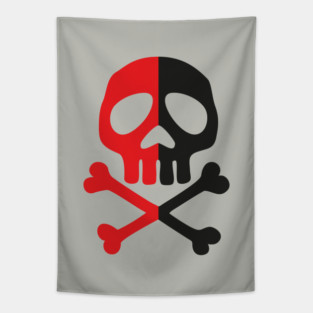 Anarchy Skull Tapestry