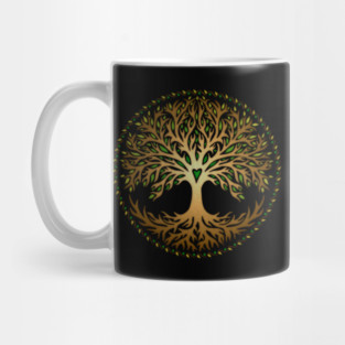 Celtic Tree of Life Yggdrasil Viking Norse Nature world Tree Mug