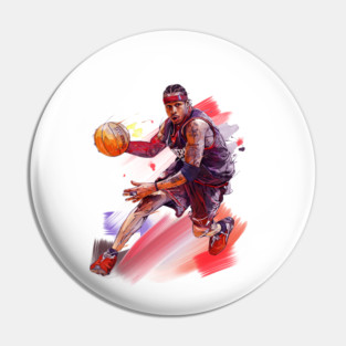 Allen Iverson basketball legend Pin