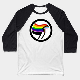 LGBT Antifa Baseball T-Shirt