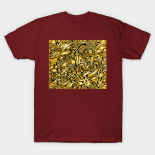 Gold and black T-Shirt