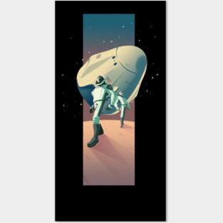 launch america spaceX Posters and Art