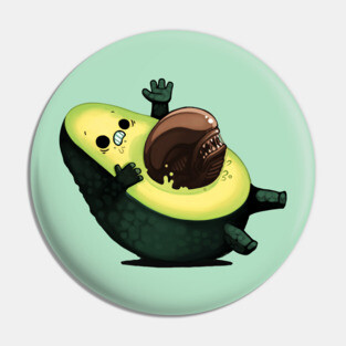 AvocAlien Pin