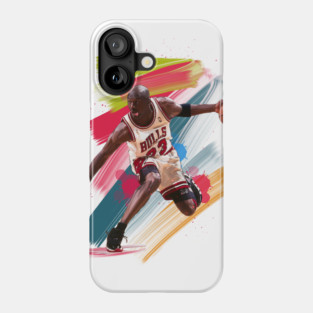 Michael Jordan basketball legend Phone Case