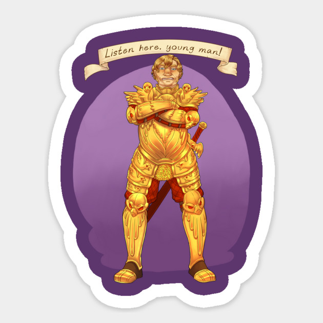 Bertie - Quote Sticker by Rusty Quill