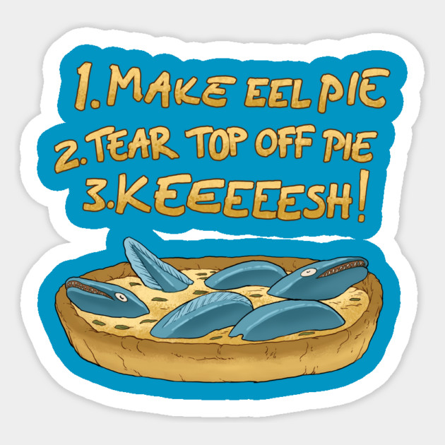 Keeeeesh! Sticker by Rusty Quill