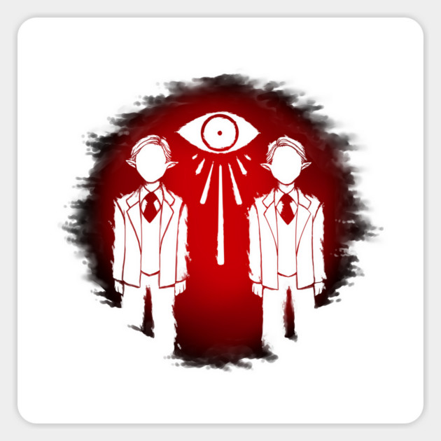 Harkness, Harkness, Darkness & Sphinx Logo Magnet by Rusty Quill