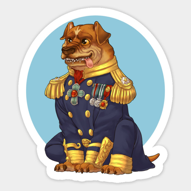 Admiral Brutor (Rusty Quill Gaming) Magnet by Rusty Quill