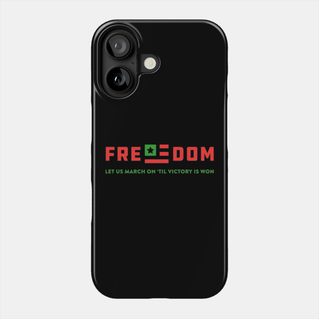 FREEDOM Phone Case by JSNDMPSY