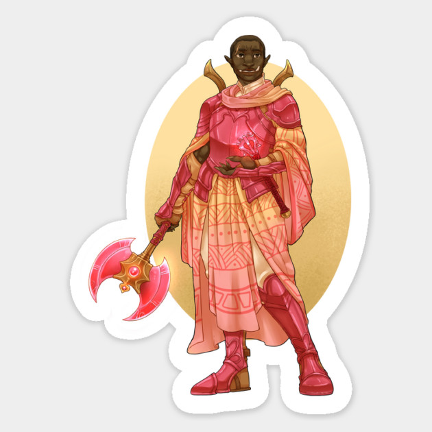 Azu Sticker by Rusty Quill