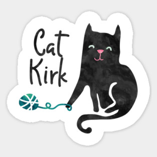 Cat Kirk Magnet
