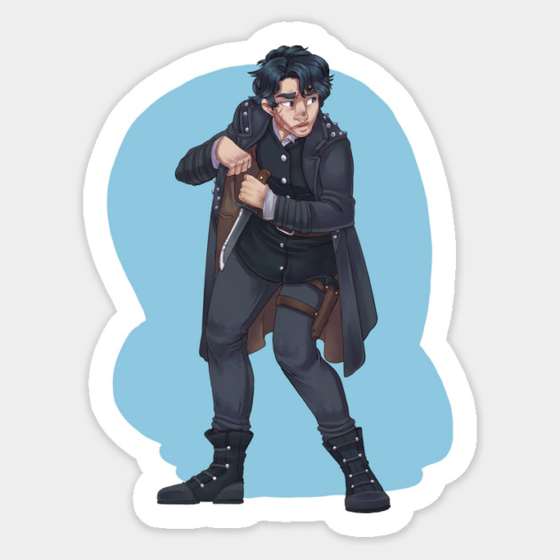 Sasha Sticker by Rusty Quill