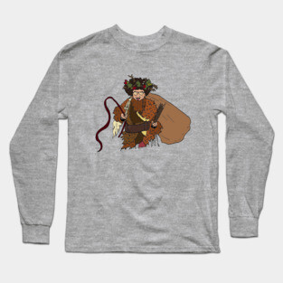 The Office - Dwight Schrute as Belsnickel Long Sleeve T-Shirt