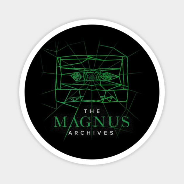 The Magnus Archives - S5 Logo (Transparent) Magnet by Rusty Quill