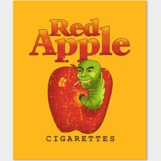 Red Apple Cigarettes - Tarantino Brand Posters and Art