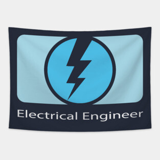 electrical engineer, electrical engineering t design Tapestry