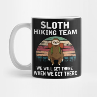 SLOTH HIKING TEAM Mug