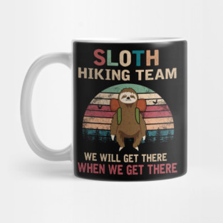 SLOTH HIKING TEAM Mug