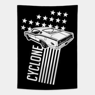 Mercury Cyclone Tapestry