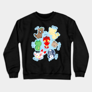 Chibi Yokai design Crewneck Sweatshirt