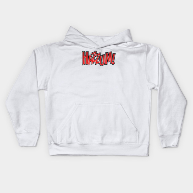 Hazzum Red Logo Kids Hoodie by Hazzum