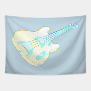 Neon Bass Tapestry