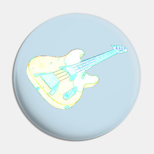 Neon Bass Pin