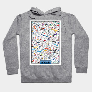 Planes by The Art of Flying Hoodie