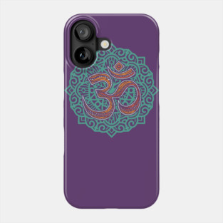 Yoga Mind Om Symbol Phone Case