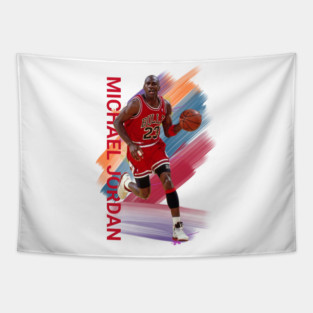 Michael Jordan basketball legend Tapestry