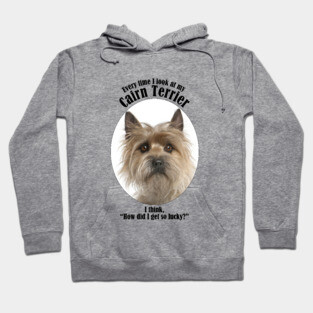 Lucky Cairn Terrier Hoodie