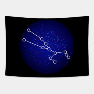 Taurus Zodiac Sign Gift Tapestry