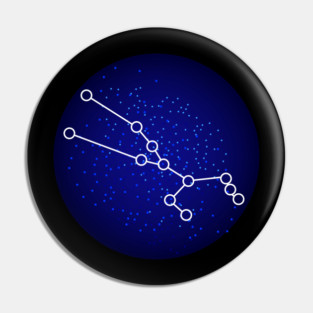 Taurus Zodiac Sign Gift Pin