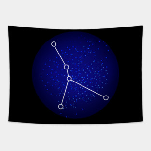 Cancer Zodiac Sign Gift Tapestry