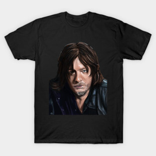 Daryl Dixon portrait T-Shirt