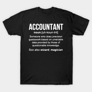 Accountant Noun T Shirt T-Shirt