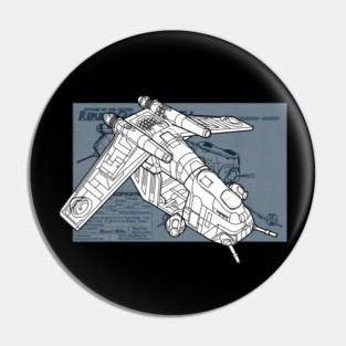 Republic GunShip Pin