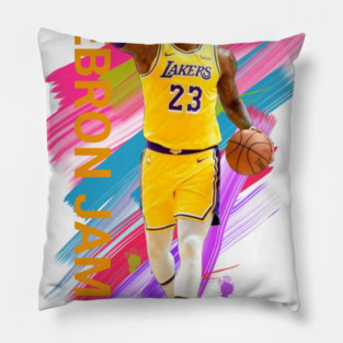 Lebron James basketball Pillow
