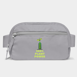 100% Plant Power Fun Vegan Bag