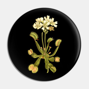 Venus Flytrap Yellow Pin