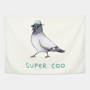 Super Coo Tapestry