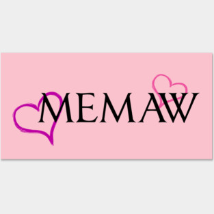 Memaw Posters and Art